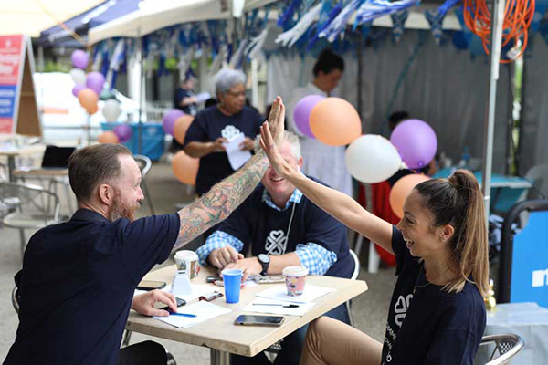 The Common Good Volunteers at Giving Day